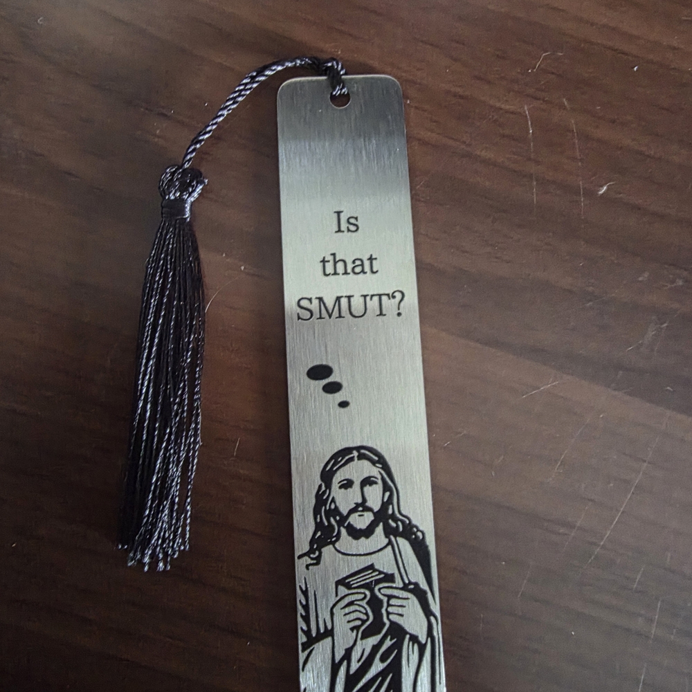 Silver Bookmark with Tassel